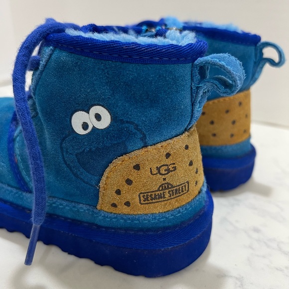 UGG Other - UGG Kids Blue Cookie Monster Boots